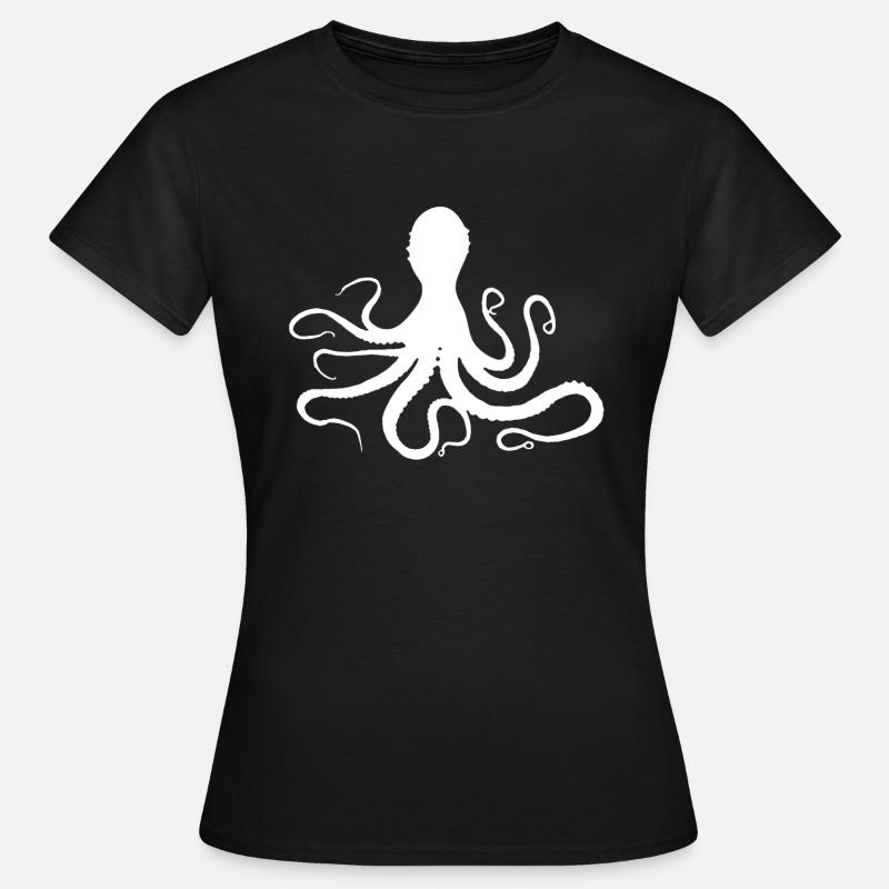 octopus - Women's T-Shirt - black