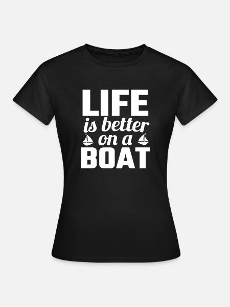Sailing Sailing Sailor Gift - Women's T-Shirt - black