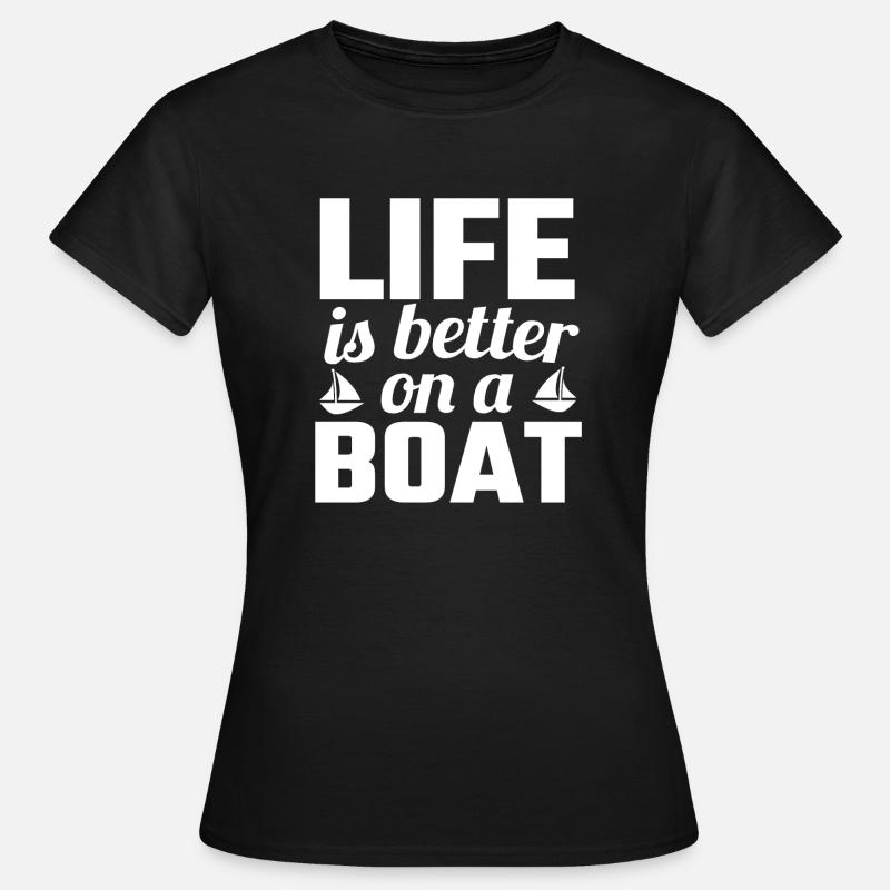 Sailing Sailing Sailor Gift - Women's T-Shirt - black