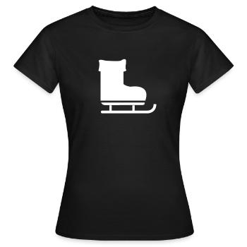 hiver - T-shirt Femme - noir - Devant - AI Model Female 172 dark (172cm)