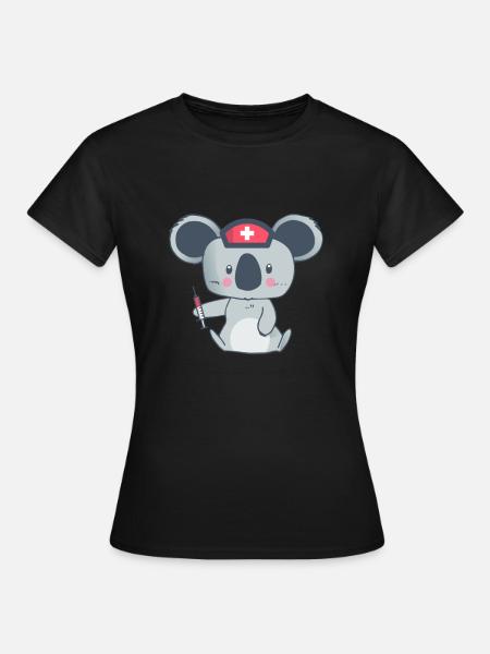 Pflegerin - Frauen T-Shirt - Schwarz