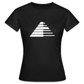 organe - T-shirt Femme - noir - Devant - AI Model Female 172 dark (172cm)