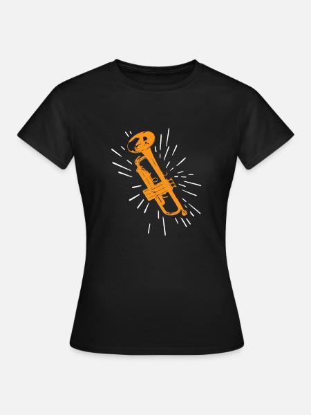 wind instrument - Women's T-Shirt - black