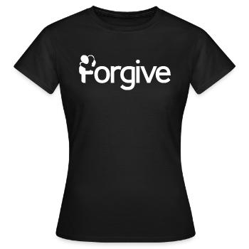 Pardonner - Pardonner - T-shirt Femme - noir - Devant - AI Model Female 172 dark (172cm)