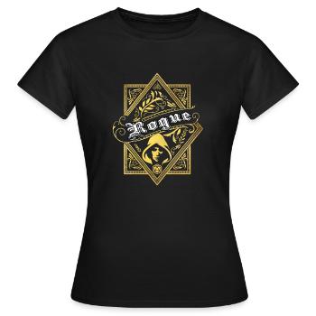 Rogue Rogue RPG character classes - Women's T-Shirt - black - Front - AI Model Female 172 dark (172cm)