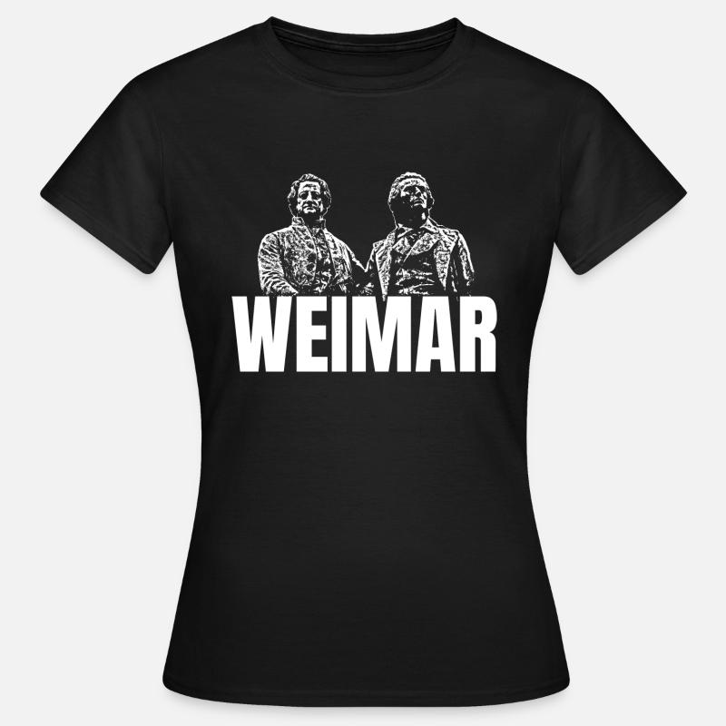 Weimar - Frauen T-Shirt - Schwarz