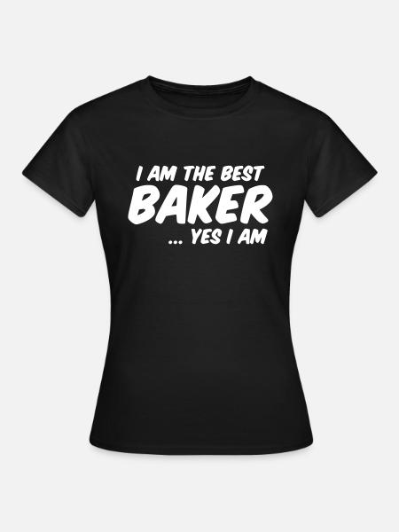 baker - Frauen T-Shirt - Schwarz
