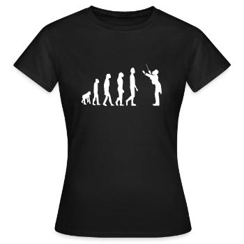 Conducteur Evolution conducteur - T-shirt Femme - noir - Devant - AI Model Female 172 dark (172cm)