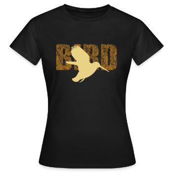 bird - T-shirt Femme - noir - Devant - AI Model Female 172 dark (172cm)