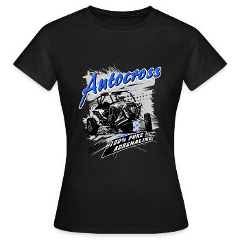 Autocross - Buggy - 4x4 - Offroad - Women's T-Shirt - black - Front - AI Model Female 172 dark (172cm)