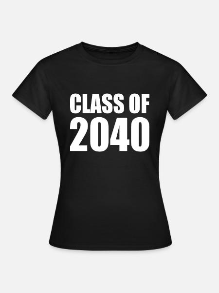 Class of 2040 - Frauen T-Shirt - Schwarz