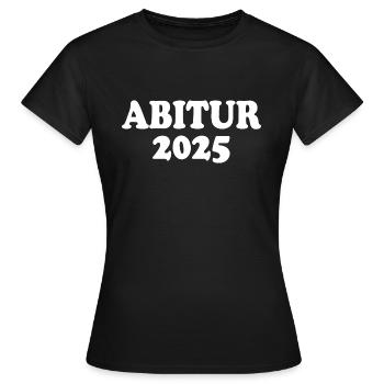 Remise des diplômes 2025 - T-shirt Femme - noir - Devant - AI Model Female 172 dark (172cm)