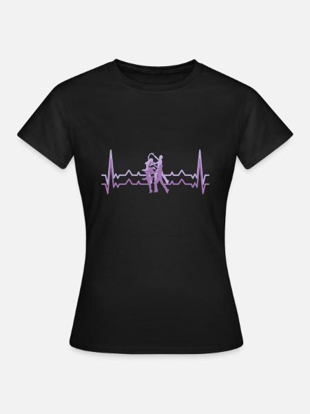 Tanzen EKG Tanzschule Tänzer - Frauen T-Shirt - Schwarz