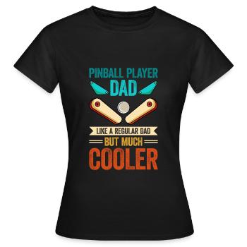 Pinball Machine Pinball Machine - Women's T-Shirt - black - Front - AI Model Female 172 dark (172cm)