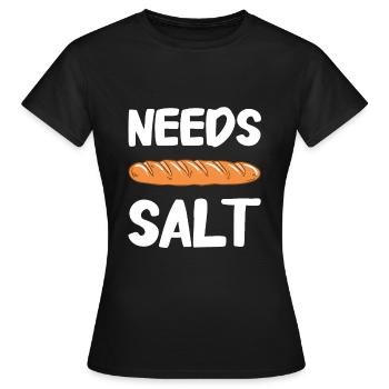 Baking Bread Bakery Bakery Bread Making - Women's T-Shirt - black - Front - AI Model Female 172 dark (172cm)