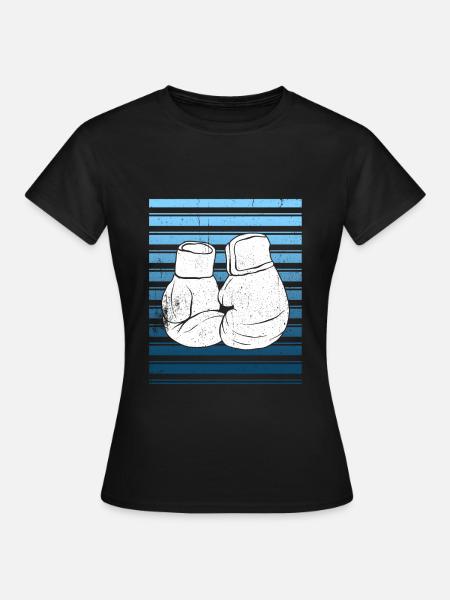 Kickboxen Kickboxer Kickboxing - Frauen T-Shirt - Schwarz