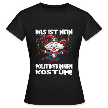 Carnival Costume Carnival Carnival - Women's T-Shirt - black - Front - AI Model Female 172 dark (172cm)