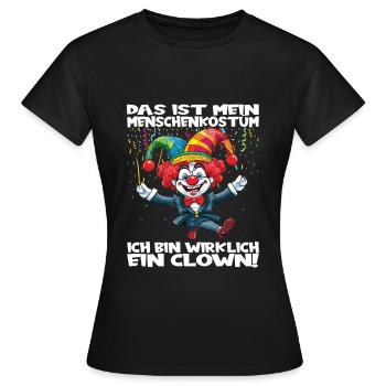 Carnival Costume Carnival Carnival - Women's T-Shirt - black - Front - AI Model Female 172 dark (172cm)