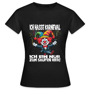 Carnival Costume Carnival Carnival - Women's T-Shirt - black - Front - AI Model Female 172 dark (172cm)