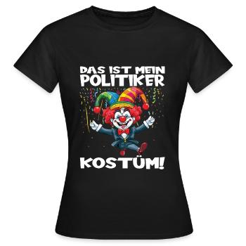 Carnival Costume Carnival Carnival - Women's T-Shirt - black - Front - AI Model Female 172 dark (172cm)