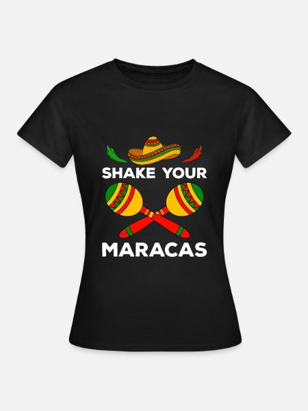 Cinco de Mayo - Frauen T-Shirt - Schwarz
