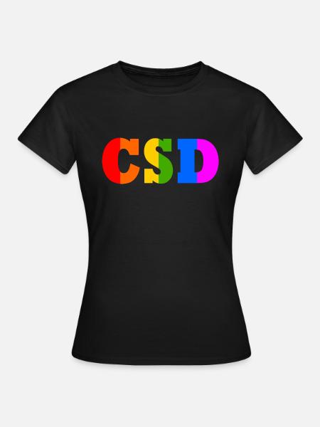 Csd - Frauen T-Shirt - Schwarz