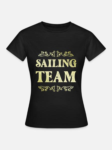 Sailing Team - Frauen T-Shirt - Schwarz
