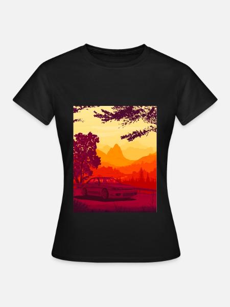 JDM Touge (R32) - Women's T-Shirt - black