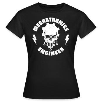 Mechatroniker - Frauen T-Shirt - Schwarz - Vorne - AI Model Female 172 dark (172cm)
