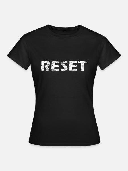 Reset - Women's T-Shirt - black