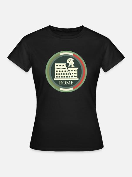 Abenteuer Rom - Frauen T-Shirt - Schwarz