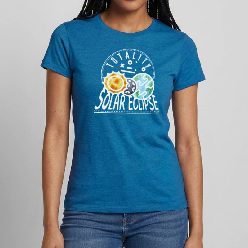 Solar Eclipse Shirt, Totality Solar Eclipse 04 08 Women's T-Shirt