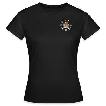 Catholic Shirt, Noah's Ark Tee, Gift For - Women's T-Shirt - black - Front - AI Model Female 172 dark (172cm)