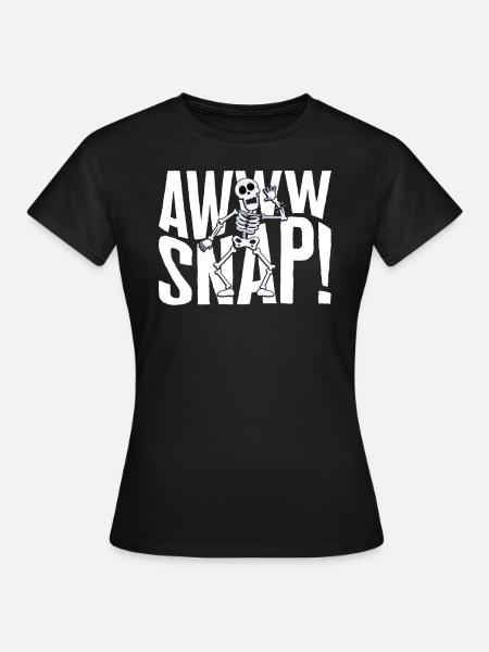 Zerbrochenes Hemd, oh Schnappschuss! T-Shirt, Genesung Verletzung - Frauen T-Shirt - Schwarz
