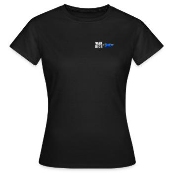 Chemise de sensibilisation au cancer du côlon, côlon guerrier - T-shirt Femme - noir - Devant - AI Model Female 172 dark (172cm)