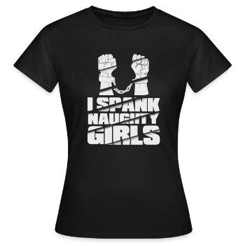 BDSM Sadomaso - Frauen T-Shirt - Schwarz - Vorne - AI Model Female 172 dark (172cm)