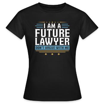 Avocat Avocat Avocat Avocat - T-shirt Femme - noir - Devant - AI Model Female 172 dark (172cm)