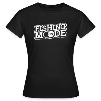Pêcheur Pêcheur Pêcheurs Pêche - T-shirt Femme - noir - Devant - AI Model Female 172 dark (172cm)