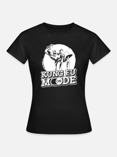 Kung Fu - Frauen T-Shirt - Schwarz