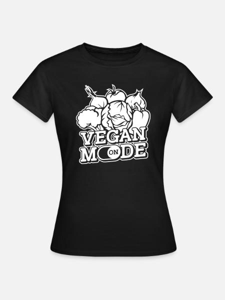 Vegan Veganer - Frauen T-Shirt - Schwarz