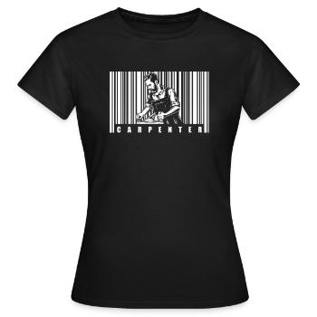 Charpentier Charpentier Charpentier - T-shirt Femme - noir - Devant - AI Model Female 172 dark (172cm)