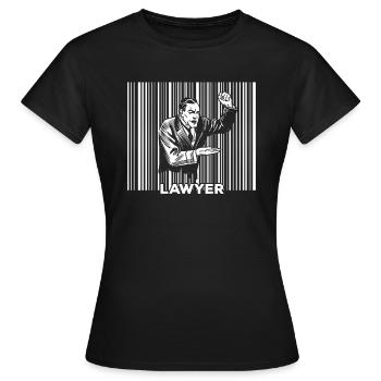 Avocat Avocat Avocat Avocat - T-shirt Femme - noir - Devant - AI Model Female 172 dark (172cm)