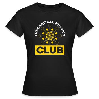 Physicien physicien - T-shirt Femme - noir - Devant - AI Model Female 172 dark (172cm)