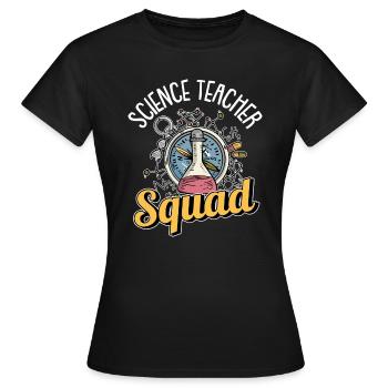 Scientifique scientifique - T-shirt Femme - noir - Devant - AI Model Female 172 dark (172cm)