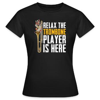Jazz - T-shirt Femme - noir - Devant - AI Model Female 172 dark (172cm)