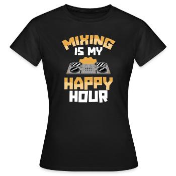 Tontechniker Sound Audio Engineer - Frauen T-Shirt - Schwarz - Vorne - AI Model Female 172 dark (172cm)