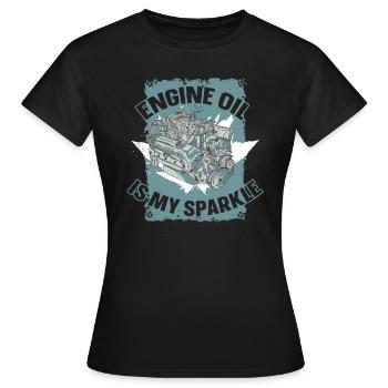 Truck Driver Truck Driver Truck Driver Trucker - Women's T-Shirt - black - Front - AI Model Female 172 dark (172cm)