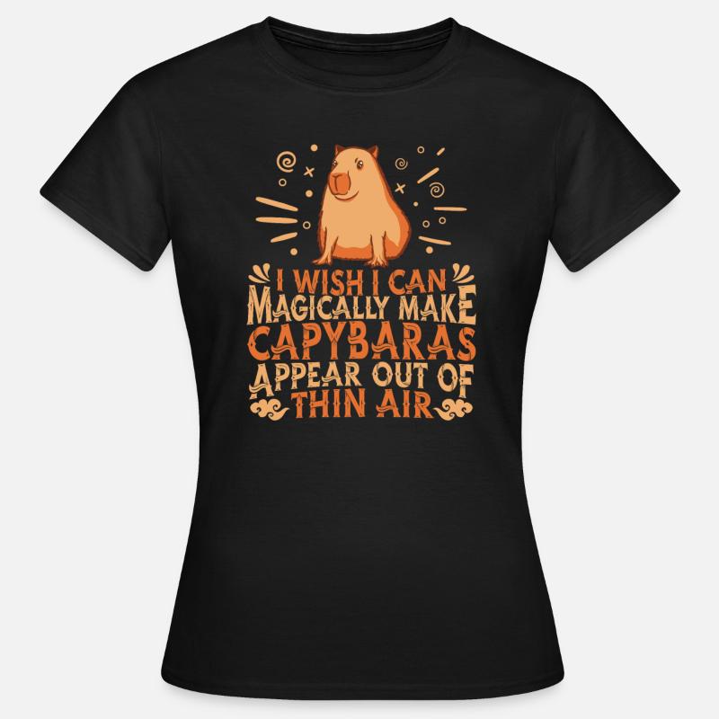 Capybara capybara rodent - Women's T-Shirt - black