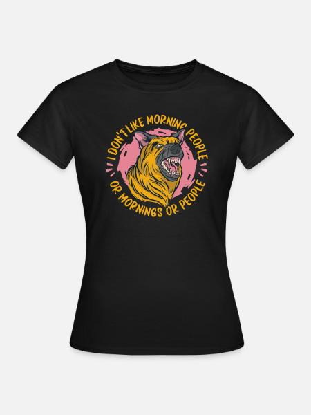 Deutscher Schäferhund German Shepherd - Frauen T-Shirt - Schwarz
