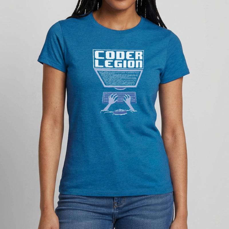 Programmierer Coder Software Entwickler Frauen T-Shirt